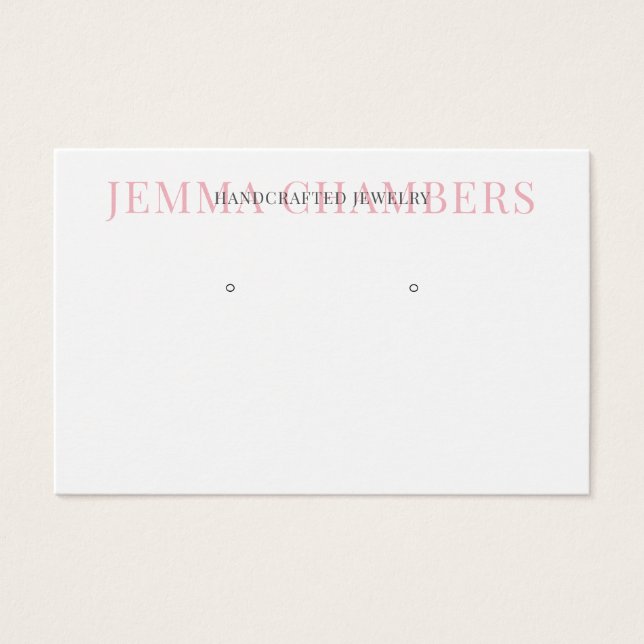 Judiska Visningar för modern typografi Visitkort (Framsida)