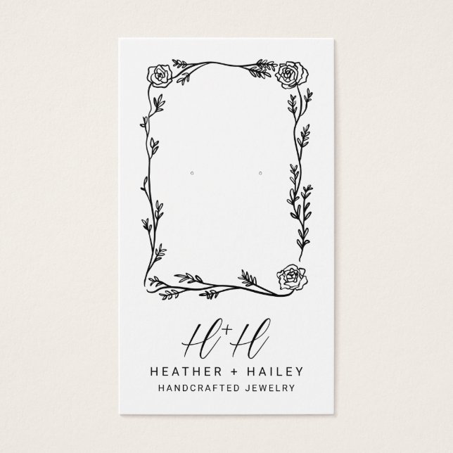 Judiska Visningar för viskblommor i Gräns Visitkort (Framsidan)