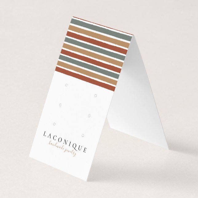 Judiska Visningen | ABSTRAKT | Modern Visitkort (Framsida)