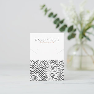 Judiska Visningen Polka Punkt Avdrag Visitkort