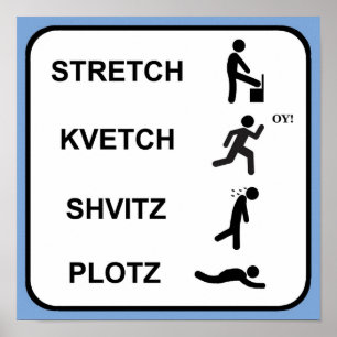 Judiskt öva poster