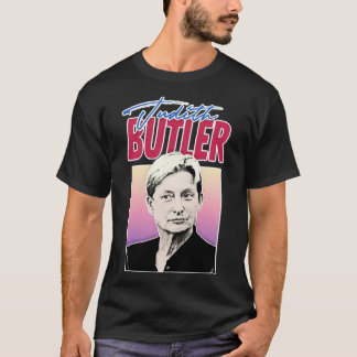 Judith Butler Feminist Icon Fläkt Art Design T Shirt