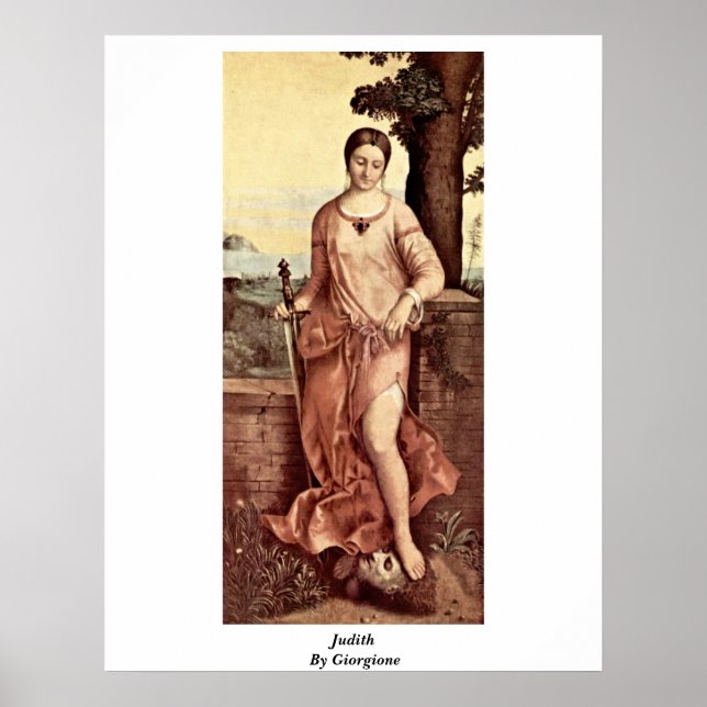 Judith by Giorgione Poster (Framsidan)