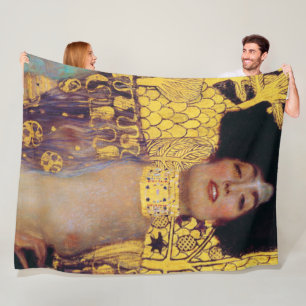 Judith (Dam i Guld), Gustav Klimt Fleecefilt