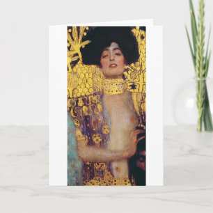 Judith (Dam i Guld), Gustav Klimt Kort