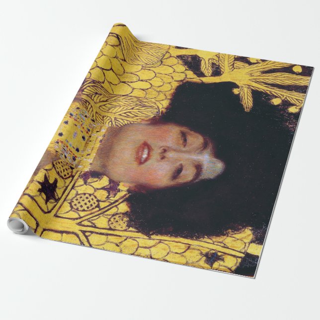 Judith (Dam i Guld), Gustav Klimt Presentpapper (Utrullad)
