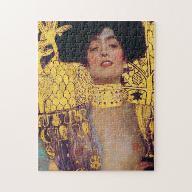Judith (Dam i Guld), Gustav Klimt Pussel (Vertikal)