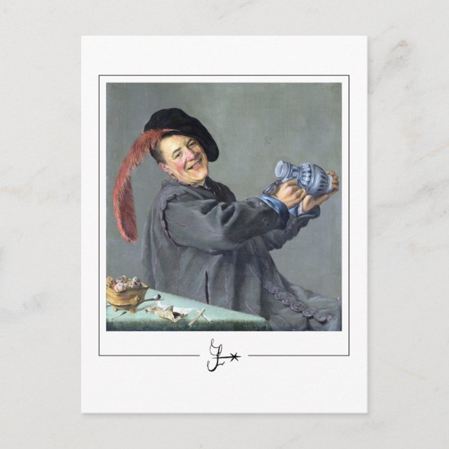 Judith Leyster #2 - Finkonst Postkort Vykort (Framsida)