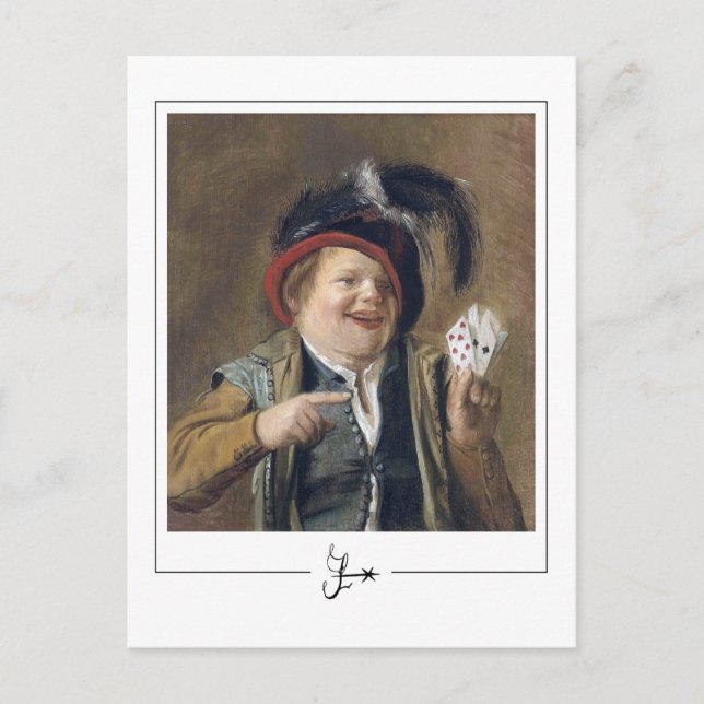 Judith Leyster #7 - Finkonst Postkort Vykort (Framsida)
