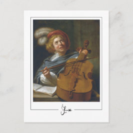 Judith Leyster #8 - Finkonst Postkort Vykort