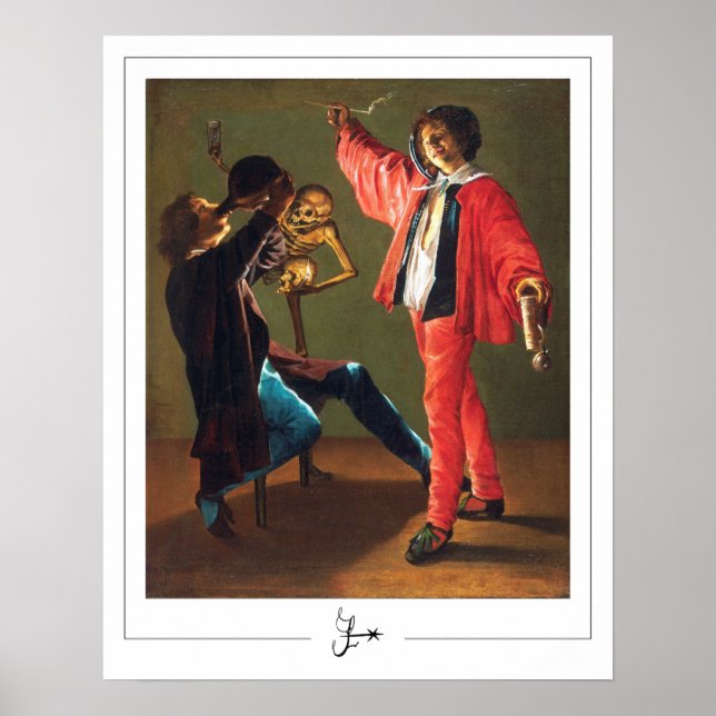 Judith Leyster Zedign Art Poster nr 1 (Framsidan)