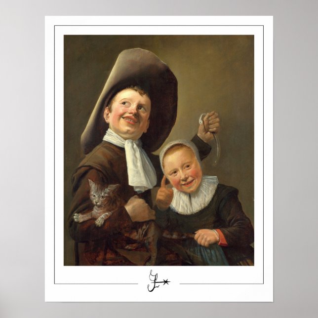Judith Leyster Zedign Art Poster nr 16 (Framsidan)