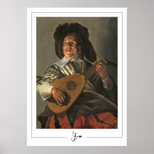 Judith Leyster Zedign Art Poster nr 61 (Framsidan)