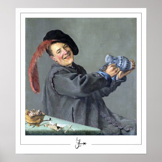 Judith Leyster Zedign Konstaffisch #2 Poster (Framsidan)