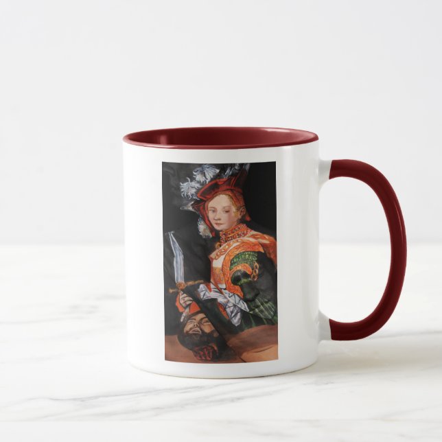 Judith med huvudet av den Holfernes muggen Mugg (Höger)
