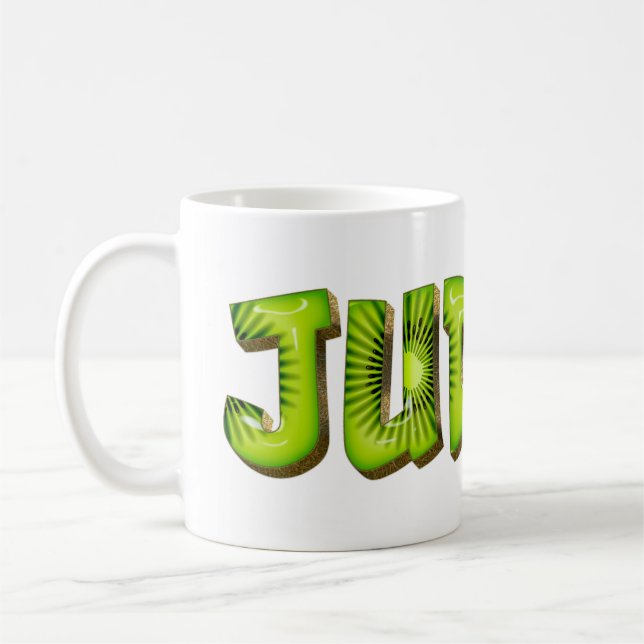 Judith Name Kiwi Style Tasse Teetasse Kaffeetasse Kaffemugg (Vänster)
