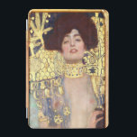 Judith och Holofernes chef av Gustav Klimt iPad Mini Skydd<br><div class="desc">Judith I,  Judith och Holofernes (1901). Olja på arbetsyta,  84 × 42 cm (33 × 17 tum). Österreichische Galerie Belvedere,  Wien</div>