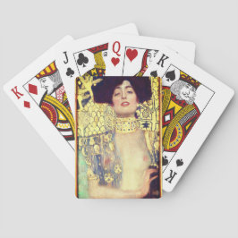 Judith och Holofernes huvud av Gustav Klimt Casinokort