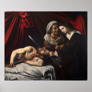 Judith och Holofernes Poster