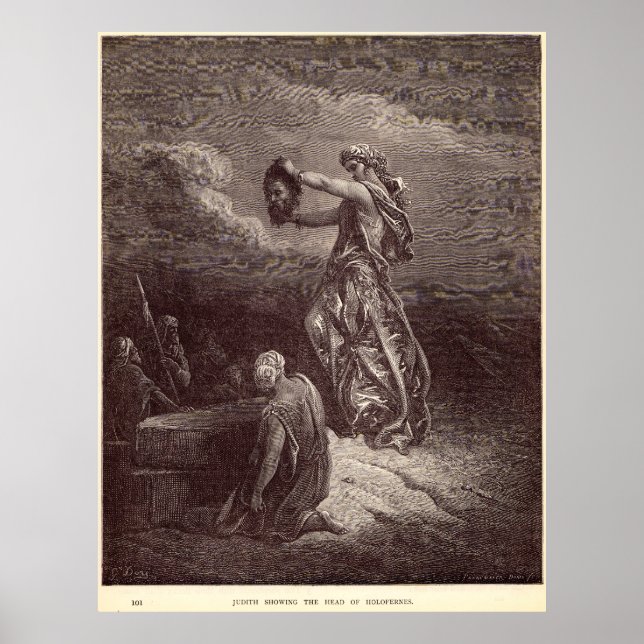 Judith Visar Holofernes Gustave Dore Poster (Framsidan)