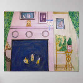 Judith's Room 8x10 Card Lagrar Skriv ut Poster
