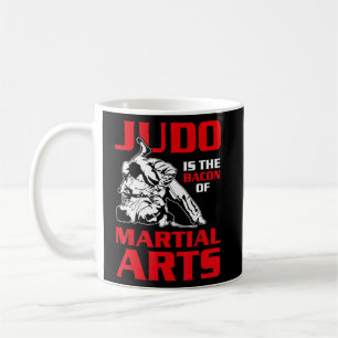 Judo är bakgrunden till martialkonst - Judoka Inst Kaffemugg