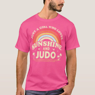Judo är bara en flicka som Kärlek Sunshine och Jud T Shirt