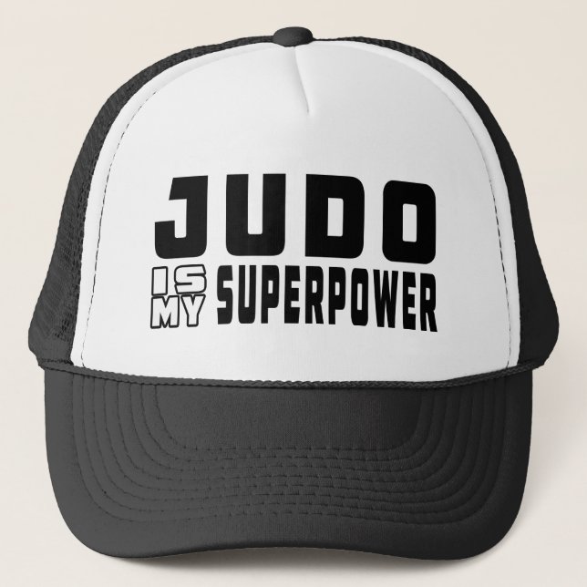Judo är min superpower truckerkeps (Framsida)