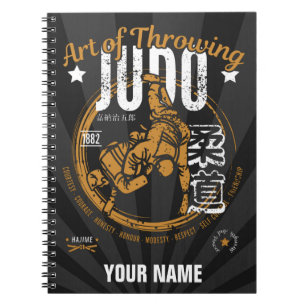 Judo : Art of Throwing Anteckningsbok