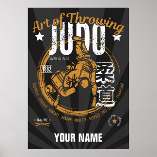 Judo : Art of Throwing Poster