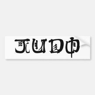 Judo Bildekal