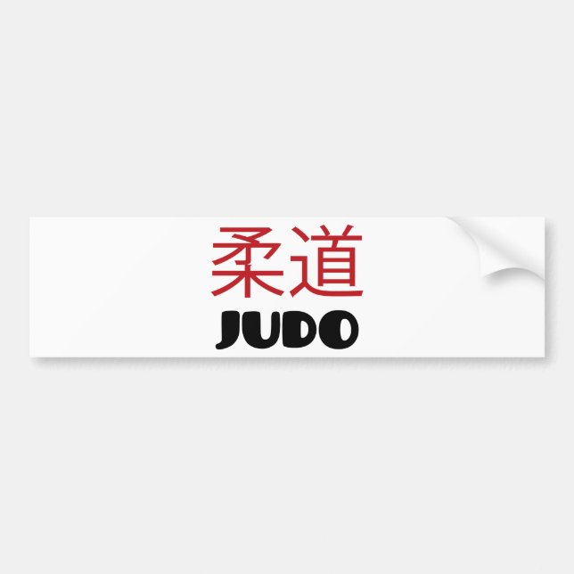 Judo Bildekal (Framsidan)