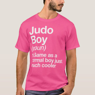 Judo Boy Definition Funny Martial Arts Sports T Shirt