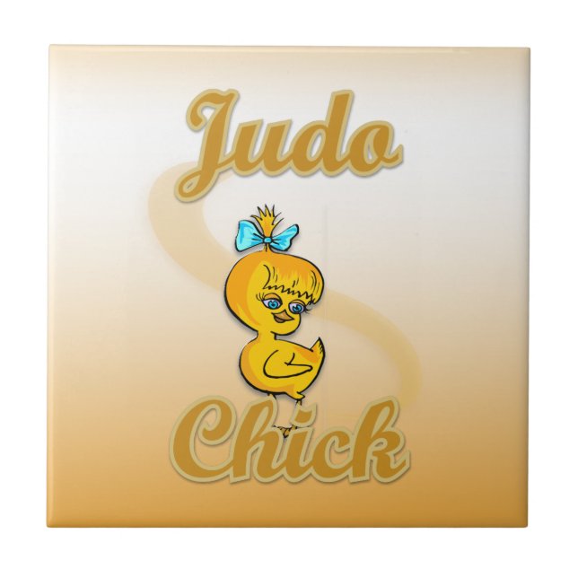 Judo Chick Kakelplatta (Framsidan)
