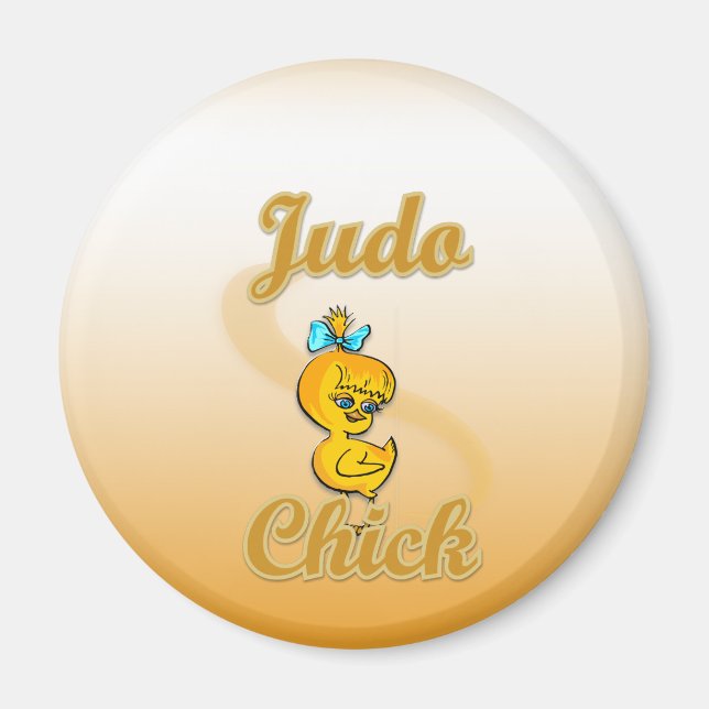 Judo Chick Magnet (Framsidan)