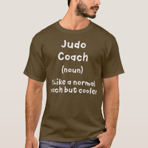 Judo Coach Definition Funny Sensei Humor Premium T Shirt