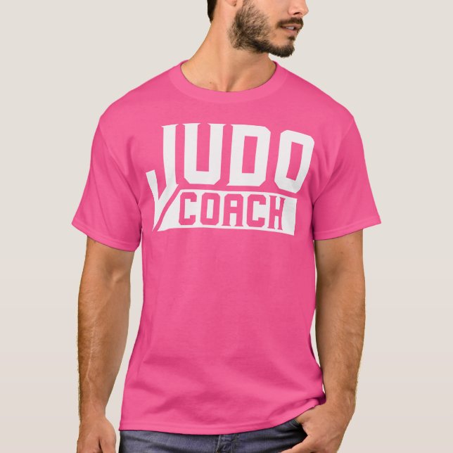 Judo Coach Fighter Judoka Judoist Martial Arts T Shirt (Framsida)