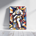 Judo Cubism Kanvastryck<br><div class="desc">Kanvastrycket Judo Cubism är helt och hållet anpassade och unikt att hänga på hem- och kontorsmurar. Designad av Norman.R.</div>