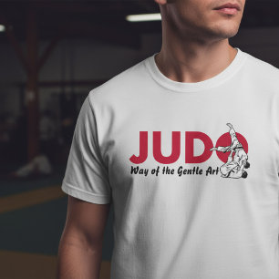 Judo - Den mjuka konstens väg Kampsportdesign T Shirt
