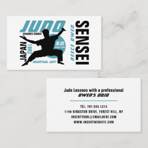 Judo Design, Sensei Visitkort