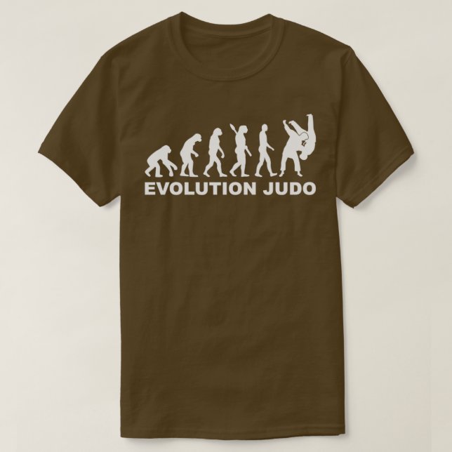Judo evolution t shirt (Design framsida)