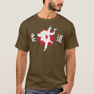 Judo Flagga of Japan Gift T Shirt