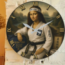 Judo Funny Mona Lisa Martial Arts Gift