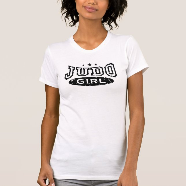 Judo Girl Tee Shirt (Framsida)