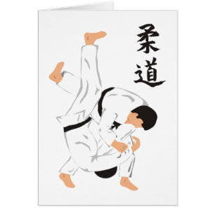 Judo Hälsningskort