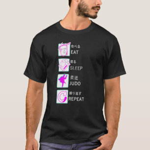 Judo Judoka Ju Jutsu EAT SLEEP JUDO T Shirt