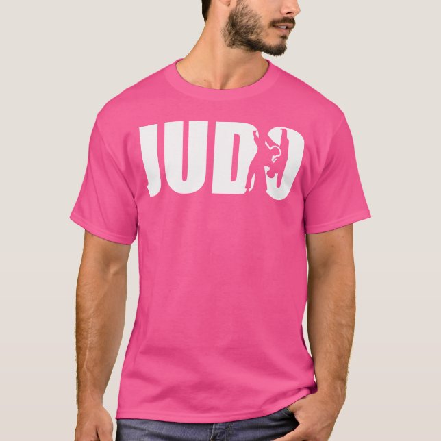 Judo Judoka T Shirt (Framsida)