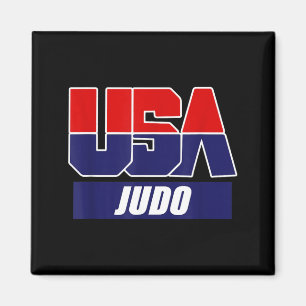 Judo kampsport 2024 USA lag Magnet