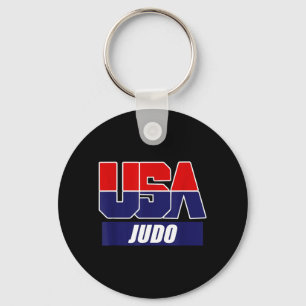 Judo kampsport 2024 USA lag Nyckelring