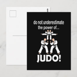 Judo kampsport självförsvar Taekwondo Vykort